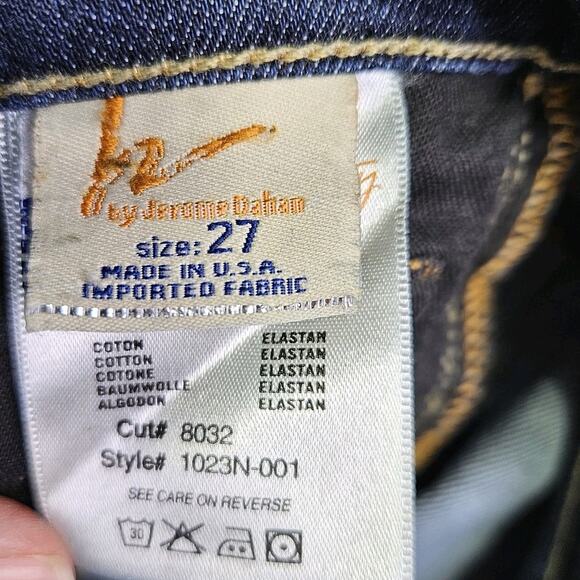 Citizens Of Humanity Womens Dita Bootcut Jean Dark Wash Low Rise Western Blue 27 - Picture 13 of 16